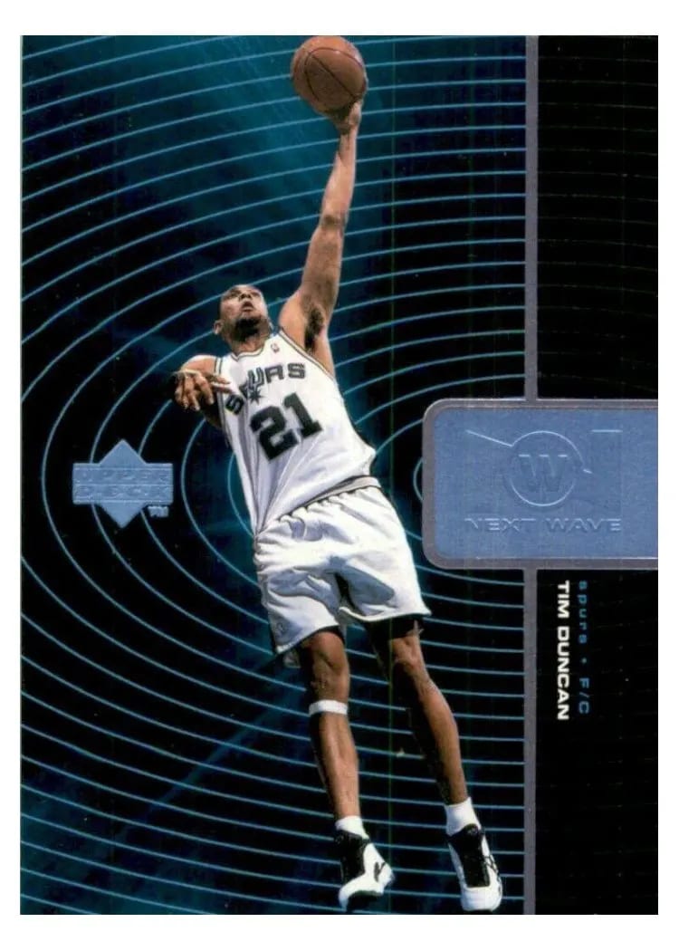 1998 Upper Deck Next Wave Tim Duncan #NW10 card