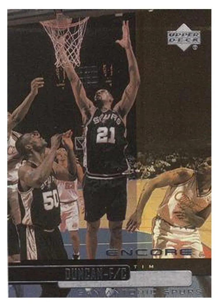 1999 Upper Deck Encore Tim Duncan #71 card