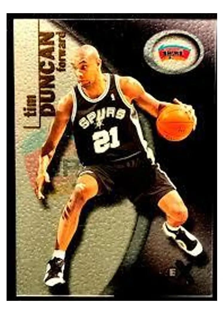 2000 Fleer E-X Tim Duncan #79 card