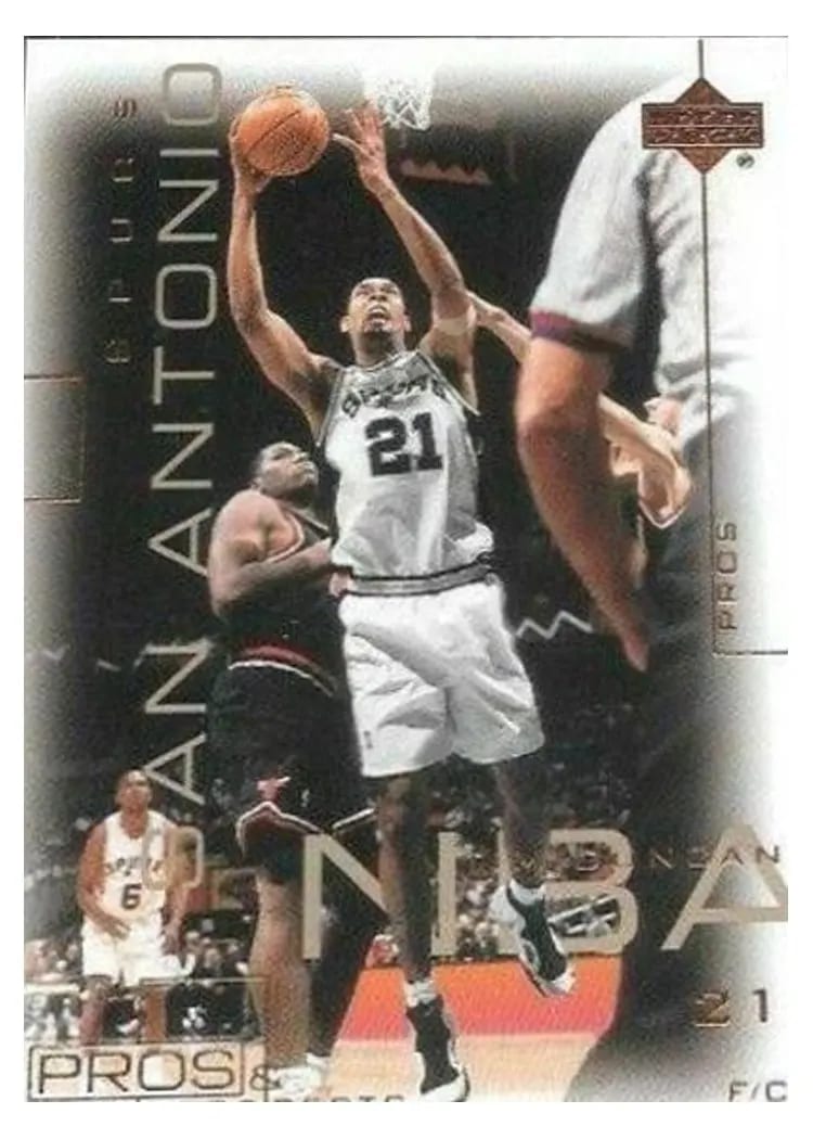 2000 Upper Deck Pros & Prospects Tim Duncan #73 card