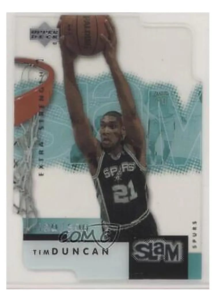 2000 Upper Deck Slam Tim Duncan #49 card