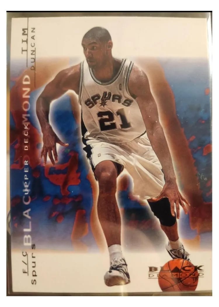 2001 Upper Deck Tim Duncan #73 card
