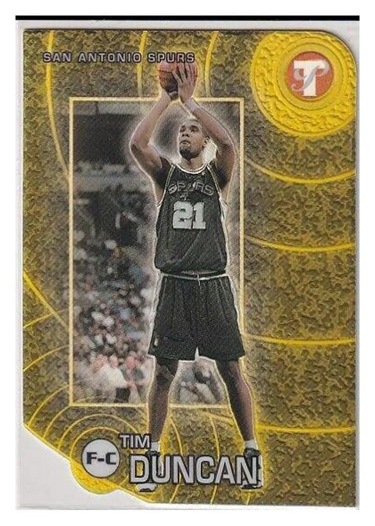 2002 Topps Pristine Tim Duncan #6 card
