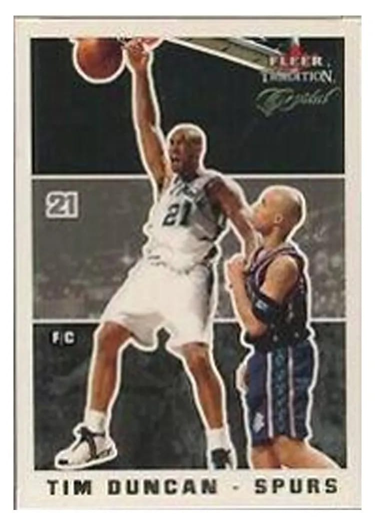2003 Fleer Tim Duncan #162 card