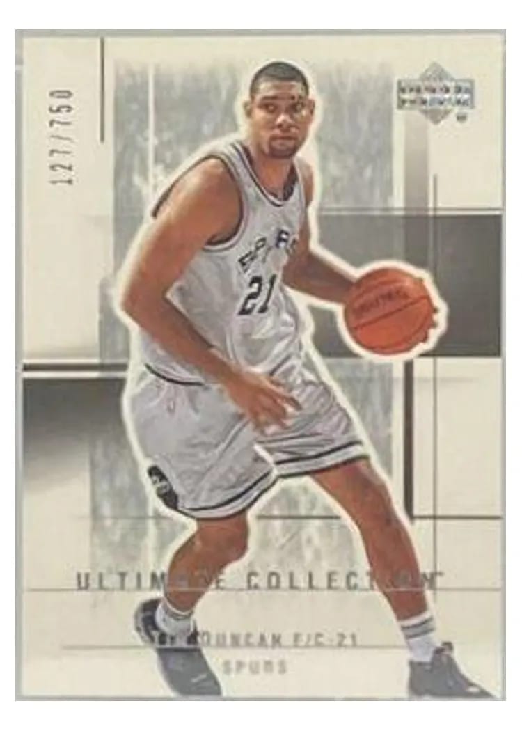 2003 Ultimate Collection Tim Duncan #98 card