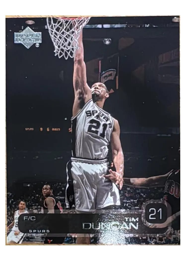 2003 Upper Deck Tim Duncan #149 card