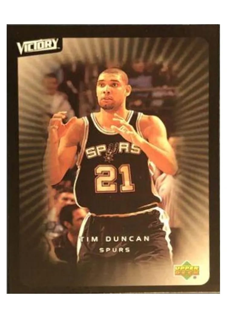 2003 Upper Deck Victory Tim Duncan #84 card