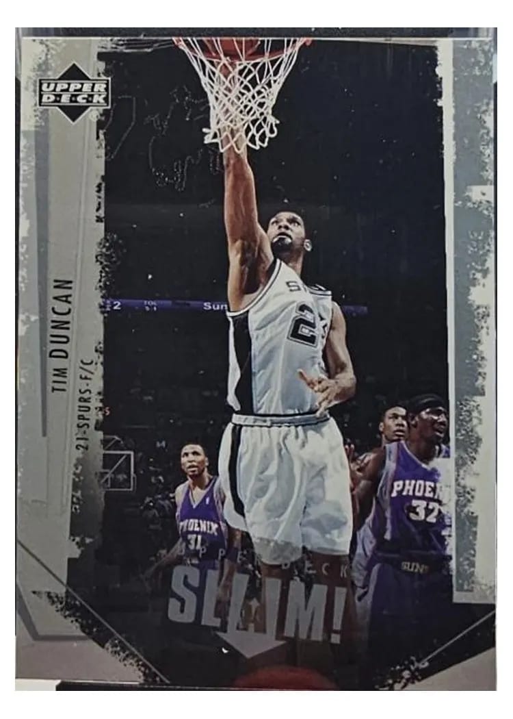 2005 Upper Deck Slam Tim Duncan #77 card