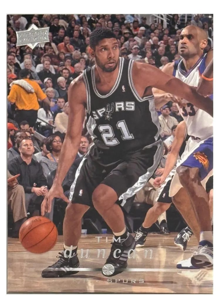 2008 Upper Deck Tim Duncan #172 card