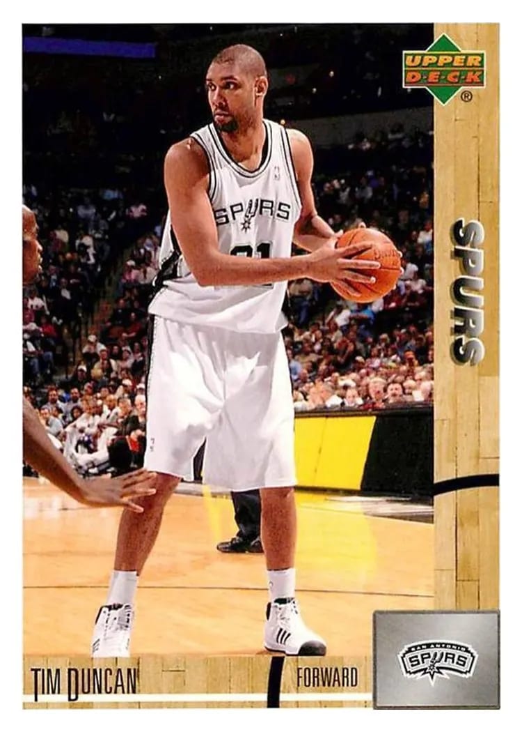 2008 Upper Deck Lineage Tim Duncan #37 card