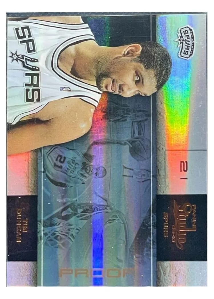 2009 Panini Studio Tim Duncan #12 card