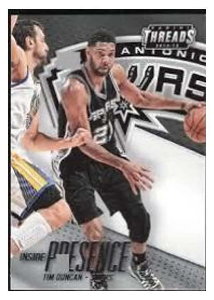 2014 Panini Threads Tim Duncan #12 card