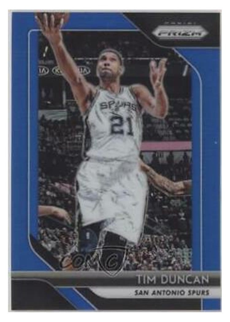 2018-19 Panini Prizm Base Set Tim Duncan #225 card