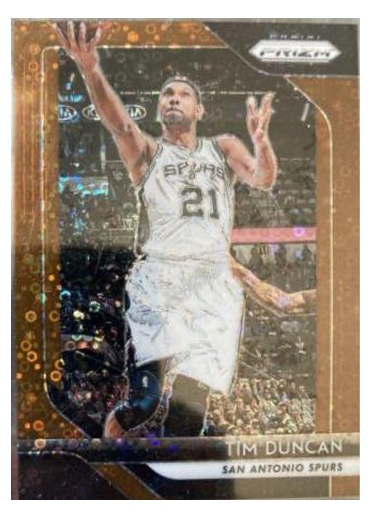 2018-19 Panini Prizm Base Set Tim Duncan #225 card