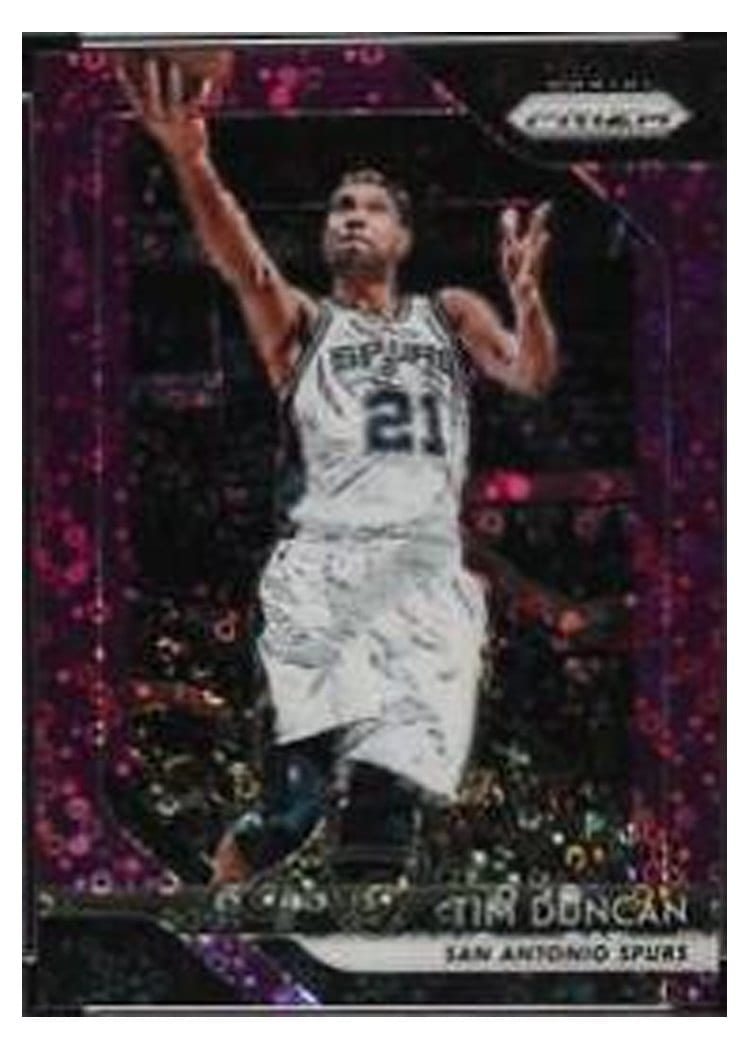 2018-19 Panini Prizm Base Set Tim Duncan #225 card
