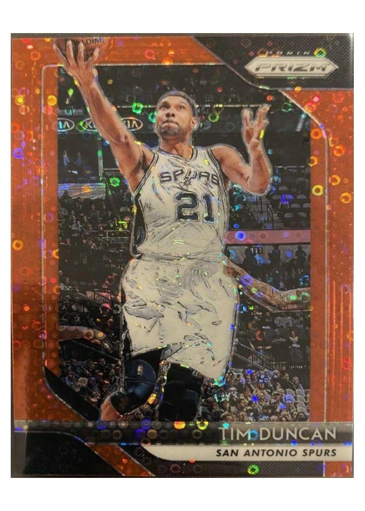 2018-19 Panini Prizm Base Set Tim Duncan #225 card
