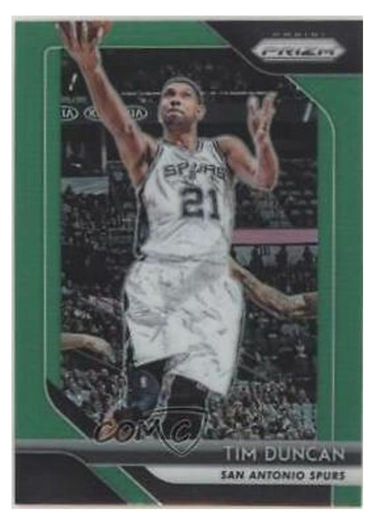 2018-19 Panini Prizm Base Set Tim Duncan #225 card