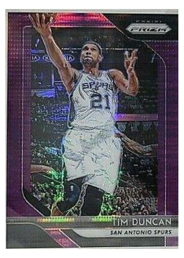 2018-19 Panini Prizm Base Set Tim Duncan #225 card