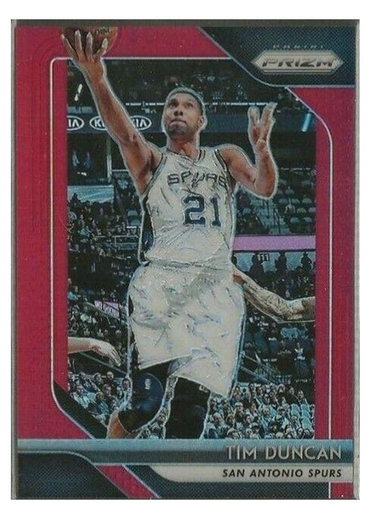 2018-19 Panini Prizm Base Set Tim Duncan #225 card