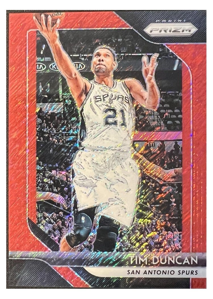 2018-19 Panini Prizm Base Set Tim Duncan #225 card