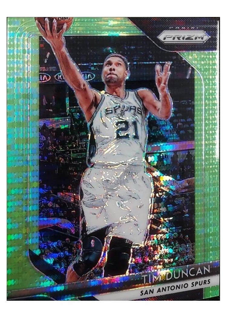 2018-19 Panini Prizm Base Set Tim Duncan #225 card