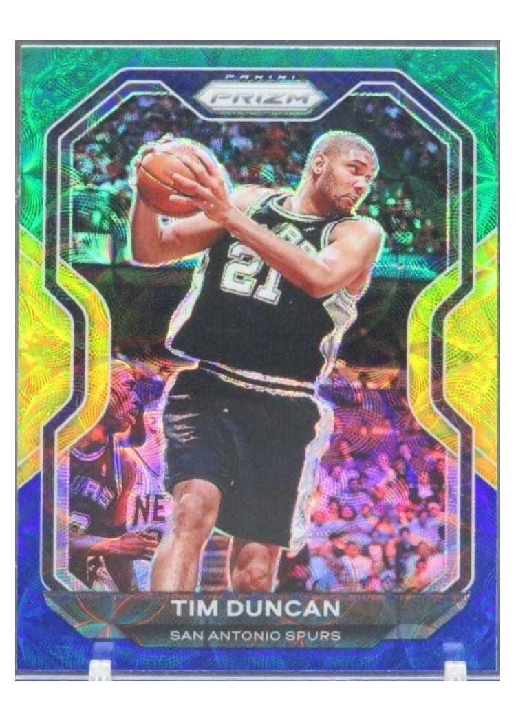 2020-21 Panini Prizm Base Set Tim Duncan #30 card