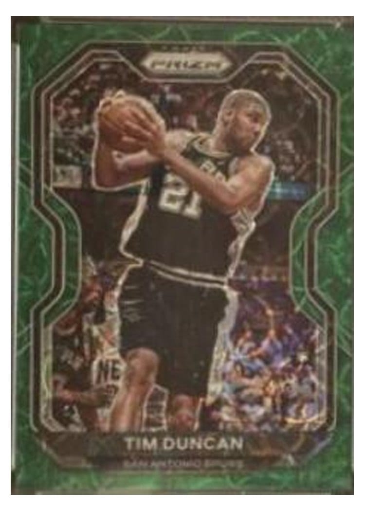 2020-21 Panini Prizm Base Set Tim Duncan #30 card