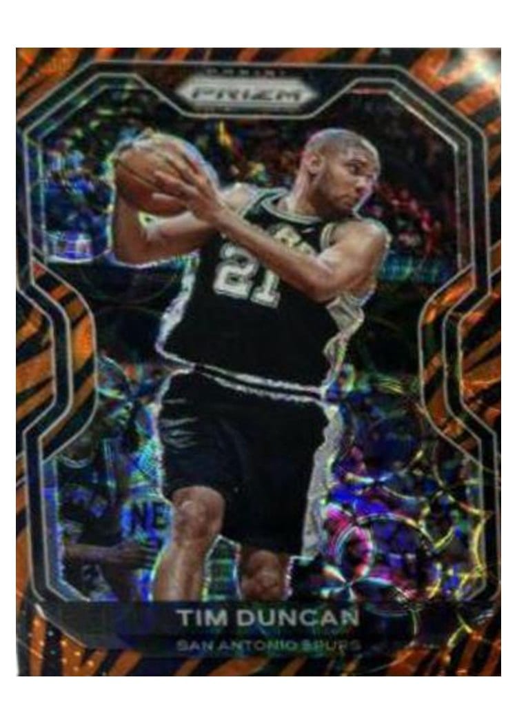 2020-21 Panini Prizm Base Set Tim Duncan #30 card