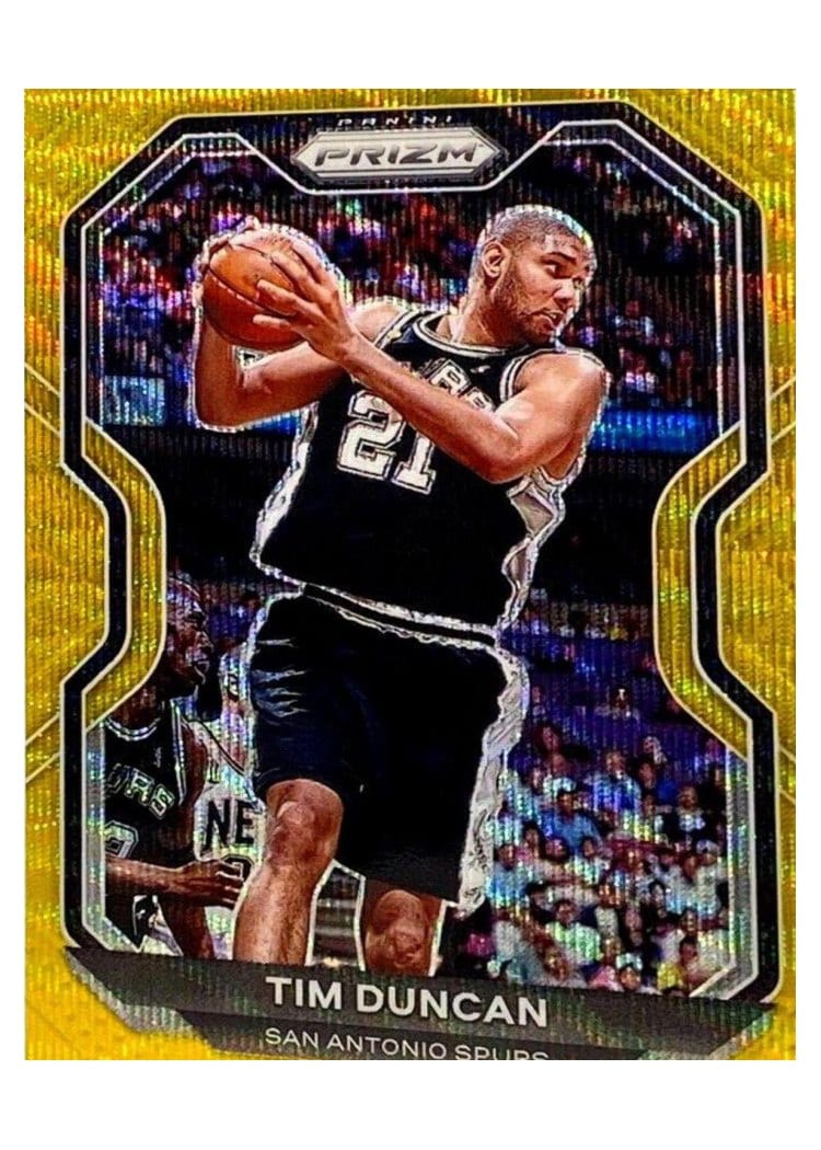 2020-21 Panini Prizm Base Set Tim Duncan #30 card