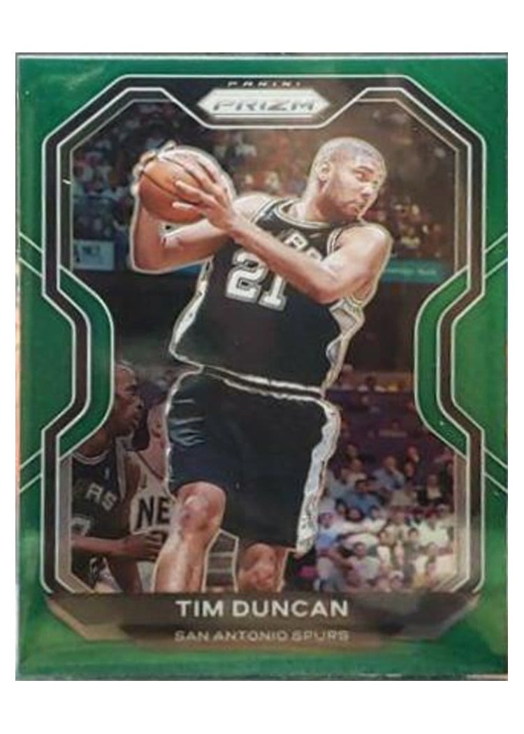 2020-21 Panini Prizm Base Set Tim Duncan #30 card