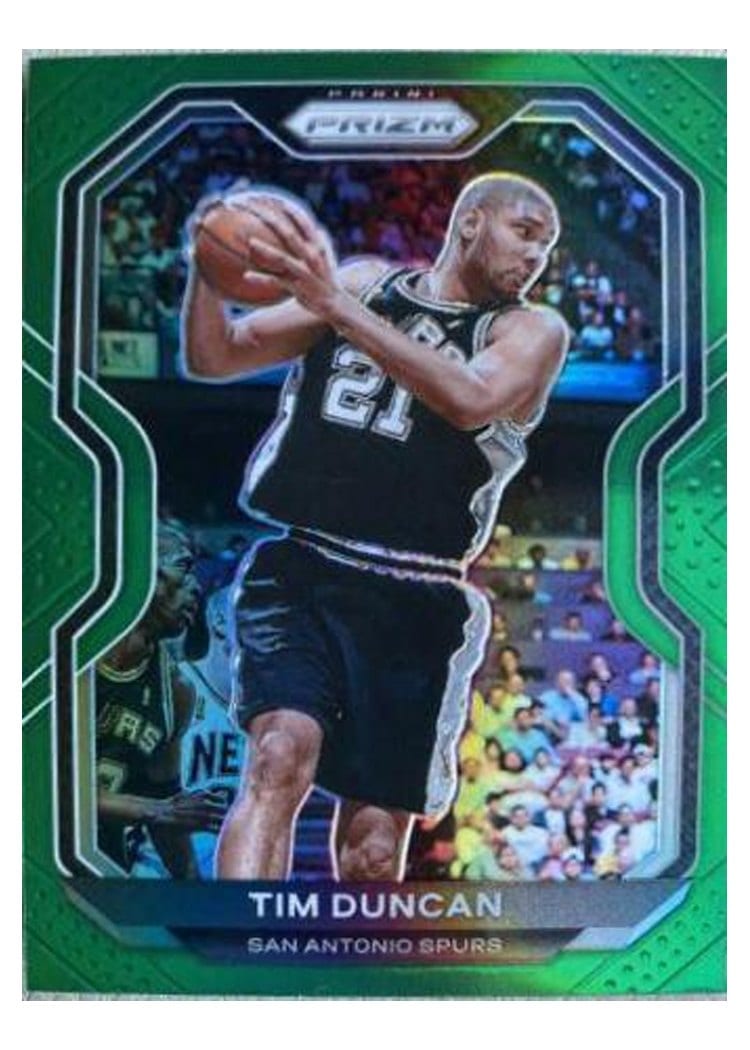 2020-21 Panini Prizm Base Set Tim Duncan #30 card