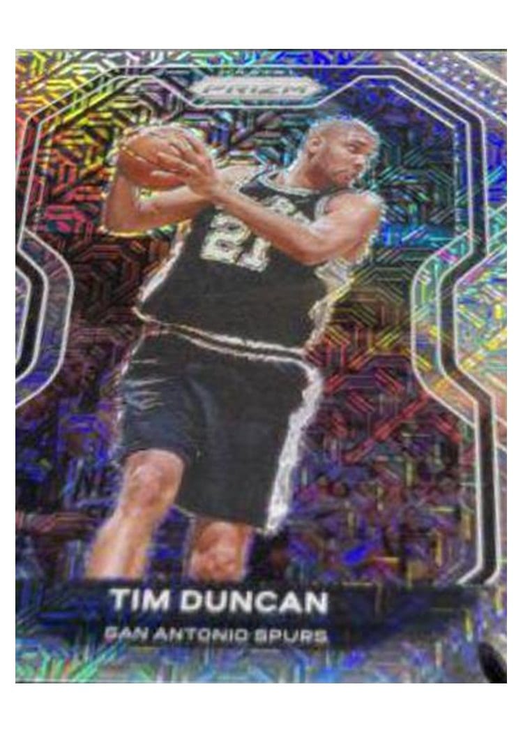 2020-21 Panini Prizm Base Set Tim Duncan #30 card