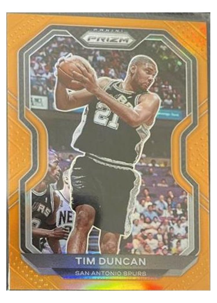 2020-21 Panini Prizm Base Set Tim Duncan #30 card