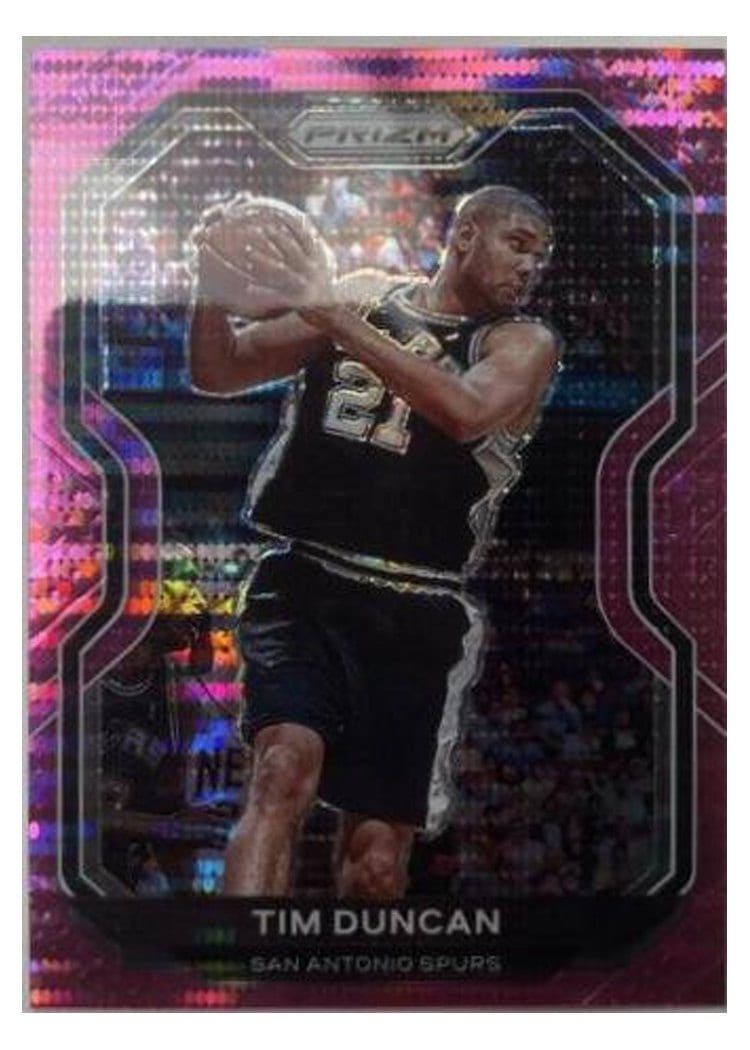 2020-21 Panini Prizm Base Set Tim Duncan #30 card