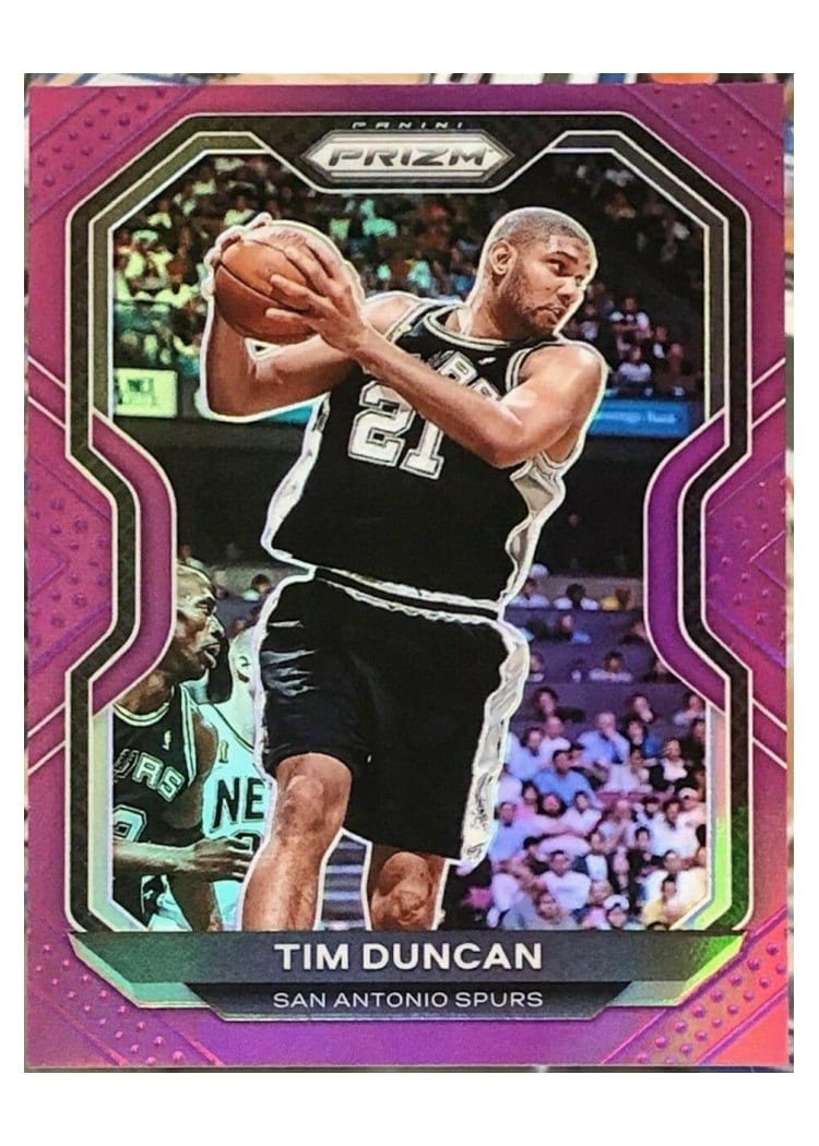 2020-21 Panini Prizm Base Set Tim Duncan #30 card