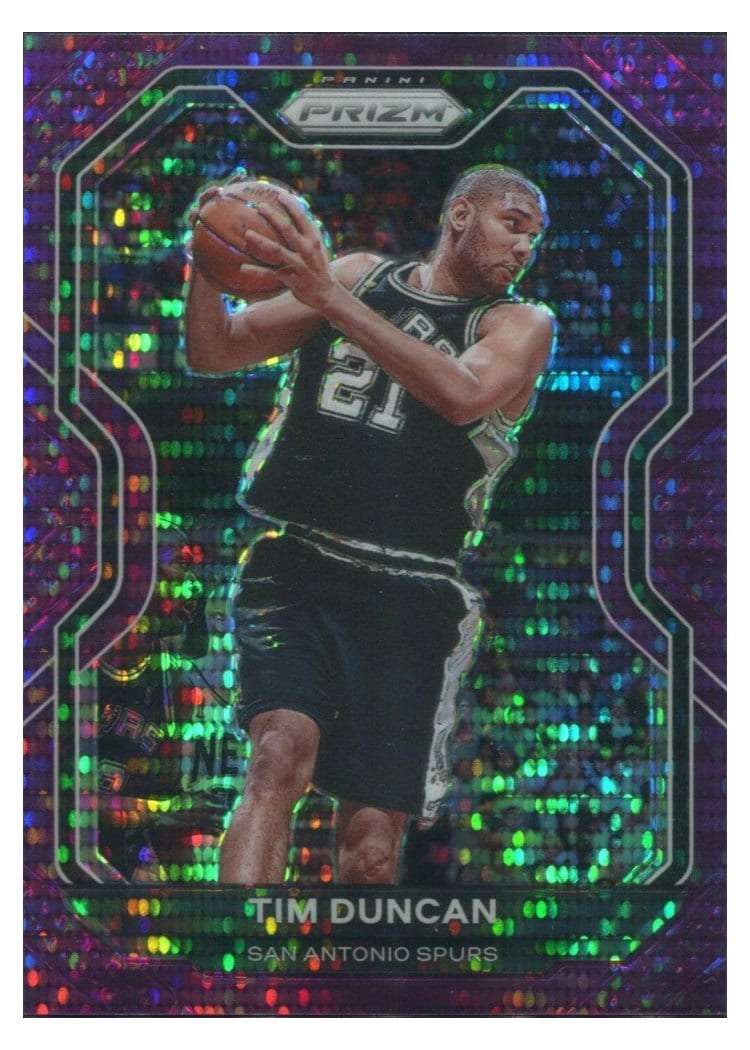2020-21 Panini Prizm Base Set Tim Duncan #30 card