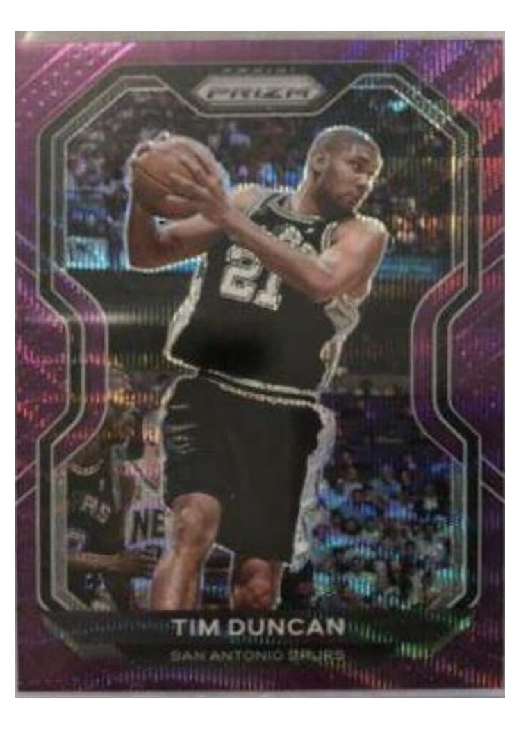 2020-21 Panini Prizm Base Set Tim Duncan #30 card