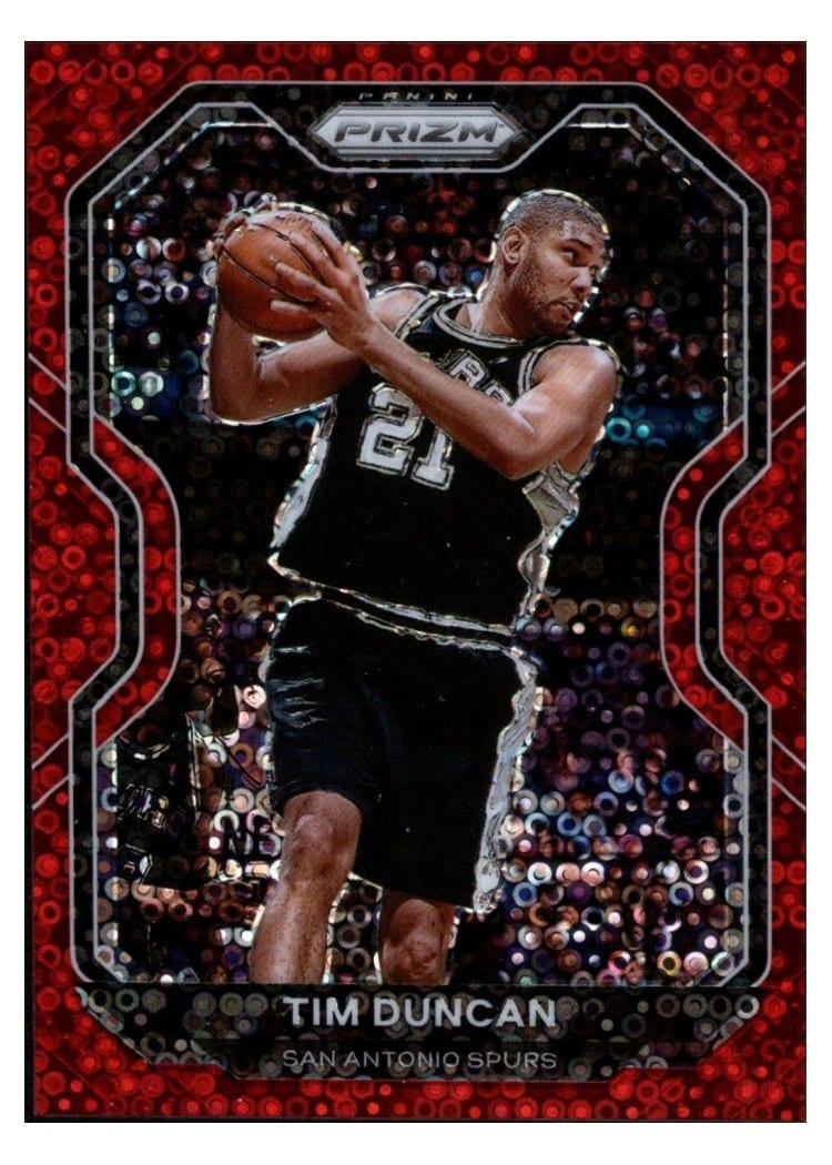 2020-21 Panini Prizm Base Set Tim Duncan #30 card