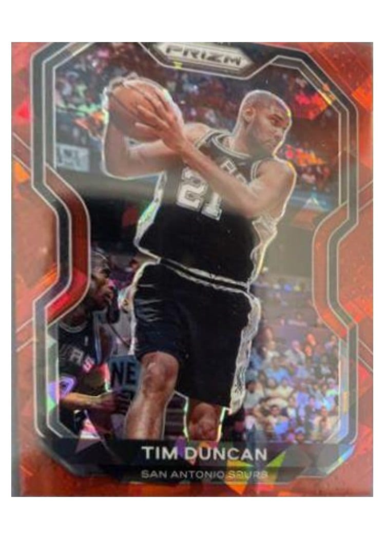 2020-21 Panini Prizm Base Set Tim Duncan #30 card
