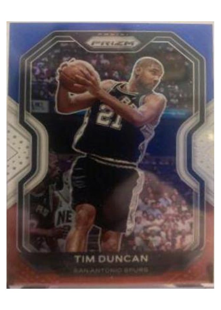2020-21 Panini Prizm Base Set Tim Duncan #30 card