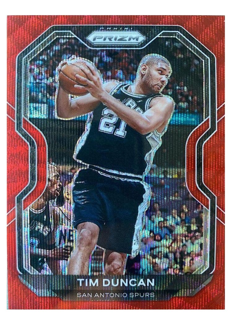 2020-21 Panini Prizm Base Set Tim Duncan #30 card