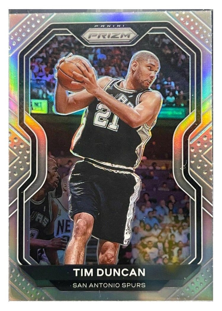 2020-21 Panini Prizm Base Set Tim Duncan #30 card