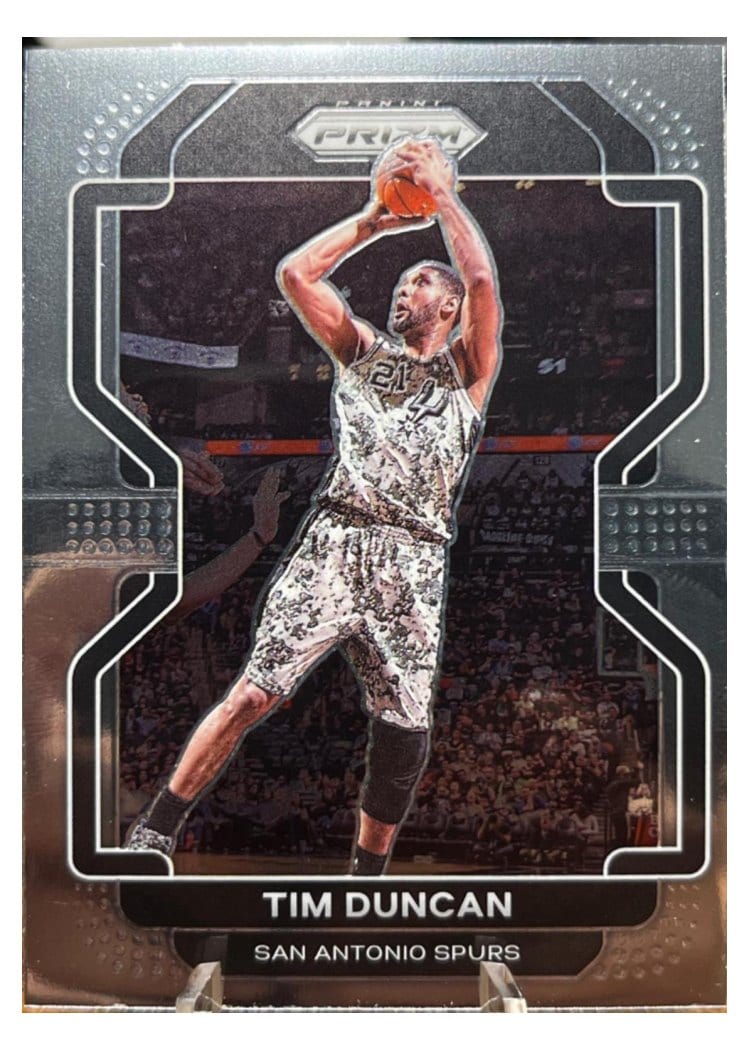 2021-22 Panini Prizm Base Set Tim Duncan #268 card