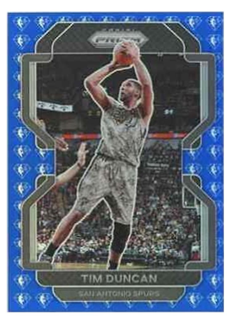 2021-22 Panini Prizm Base Set Tim Duncan #268 card