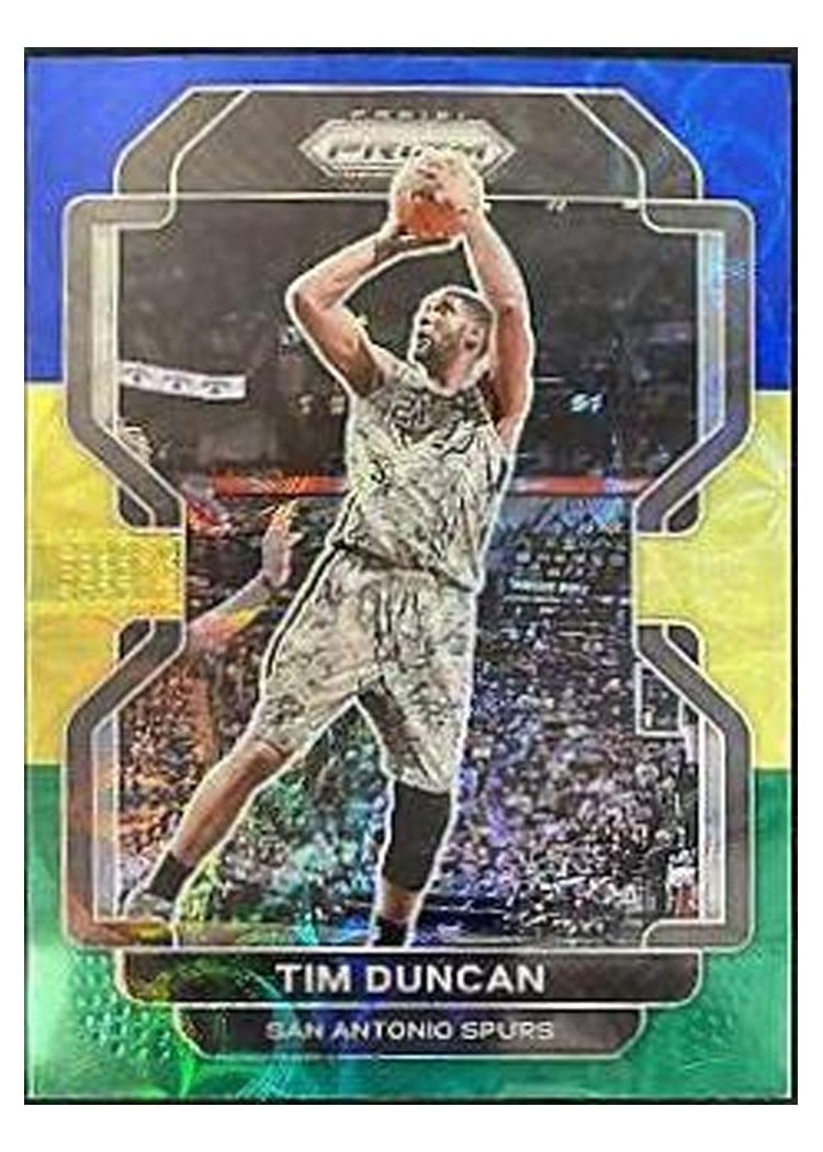 2021-22 Panini Prizm Base Set Tim Duncan #268 card