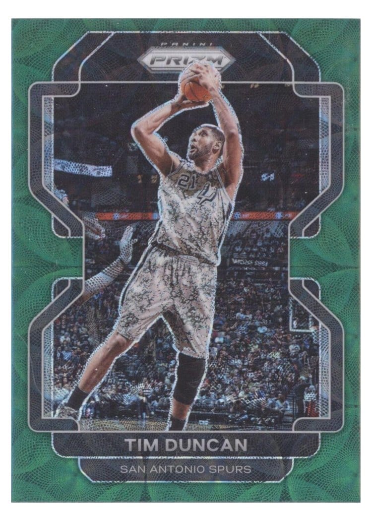 2021-22 Panini Prizm Base Set Tim Duncan #268 card