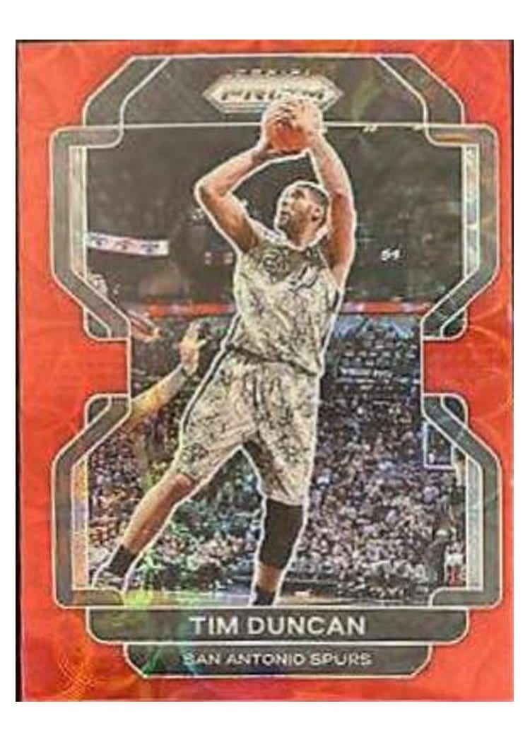 2021-22 Panini Prizm Base Set Tim Duncan #268 card
