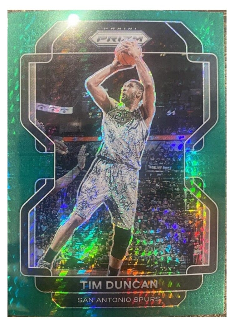 2021-22 Panini Prizm Base Set Tim Duncan #268 card