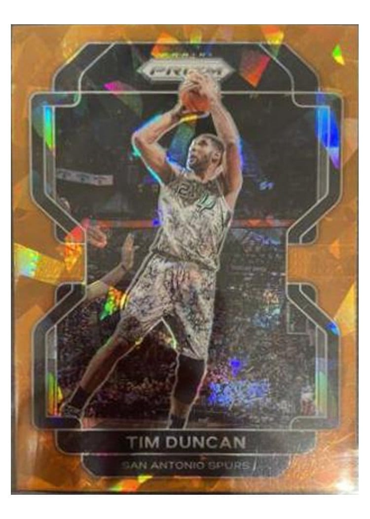 2021-22 Panini Prizm Base Set Tim Duncan #268 card