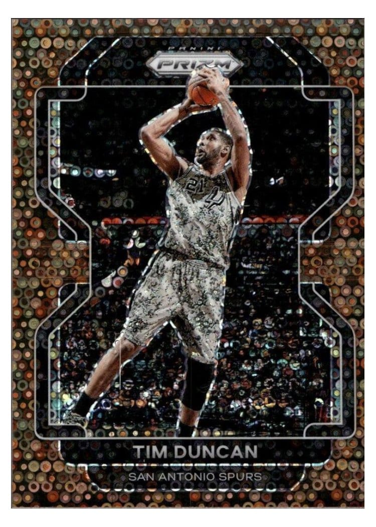 2021-22 Panini Prizm Base Set Tim Duncan #268 card